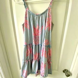 Lilly Pulitzer dress. Super comfy.